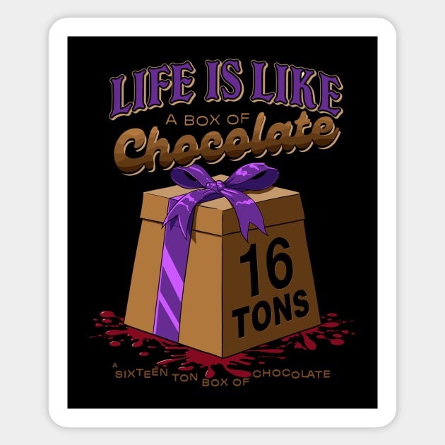 Box of Chocolate Sticker by Krobilad